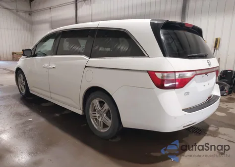 2011 Honda Odyssey Touring/Touring Elite z USA, uszkodzony, nr VIN 5FNRL5H91BB028649